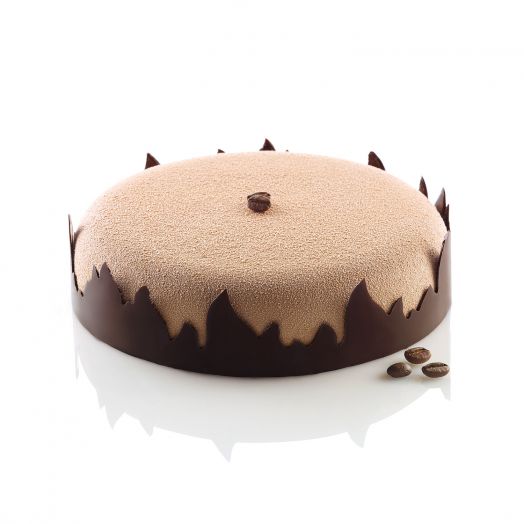 silikomart | Tapis à gâteau en Silicone MAGIC LOVE MAT, antiadhésif, paquet de 1 tapis à gâteau, design 3D, 250 x 185 mm, h 6 mm, fabriqué en Italie